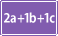 �ړ_�\�� 2a+1b+1c
