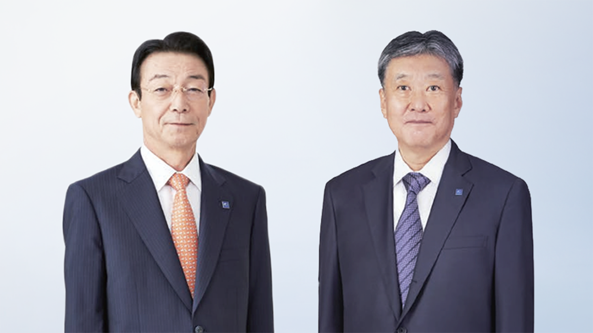 左：代表取締役会長CEO 北澤 通宏、右：代表取締役社長COO 近藤 史郎