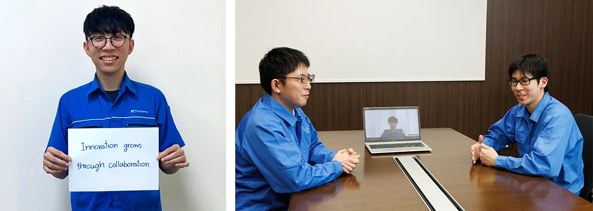 タイ工場でマニュアル作成を担当したPattararit（パッタラリット）。通称、タンさん。前田さん、畑田さん