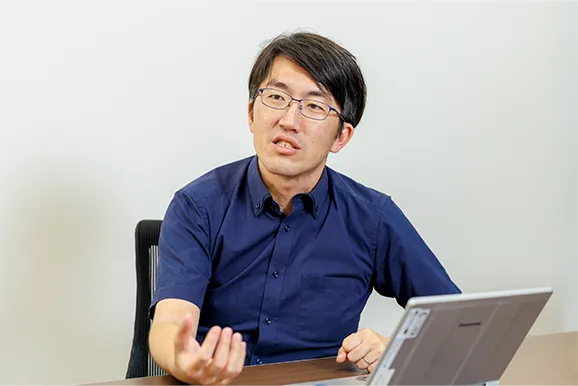 技術戦略部の小藤