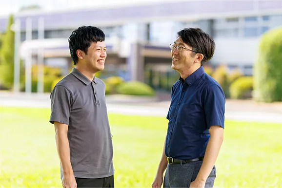 左:綱分、右:小藤