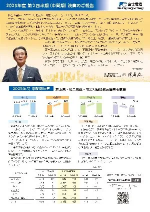 2025年度 第1四半期決算のご報告 表紙