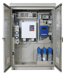 煙道排ガス用NOx，SO2，CO，CO2，O2，HCl ばいじんガス分析装置ZSU-7形