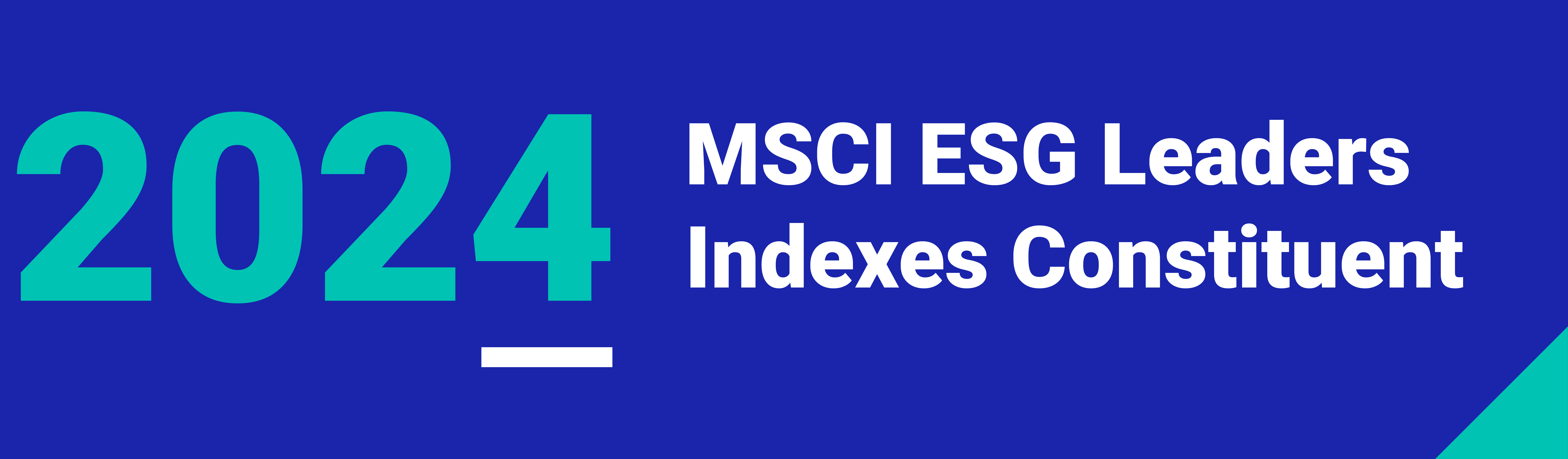 MSCI ESG Leaders logo