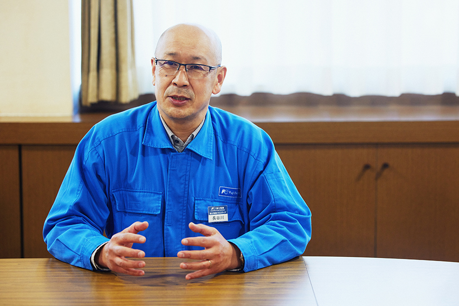 吹上事業所 課長 長谷川浩二
