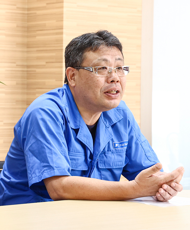 富士電機機器制御（株） 生産統括部 生産技術部長　小幡剛