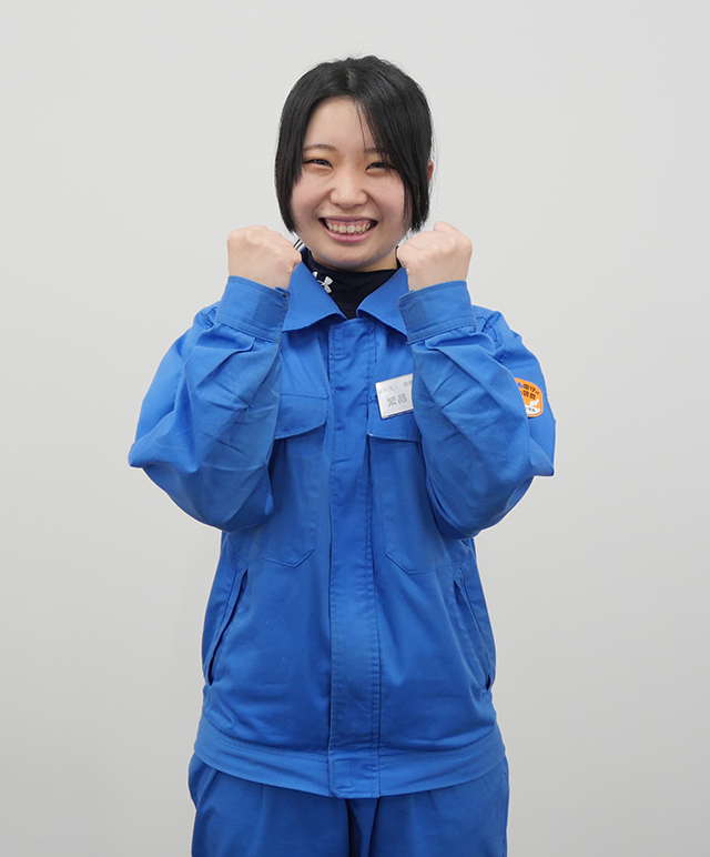 鈴鹿工場　繁昌 彩花さん