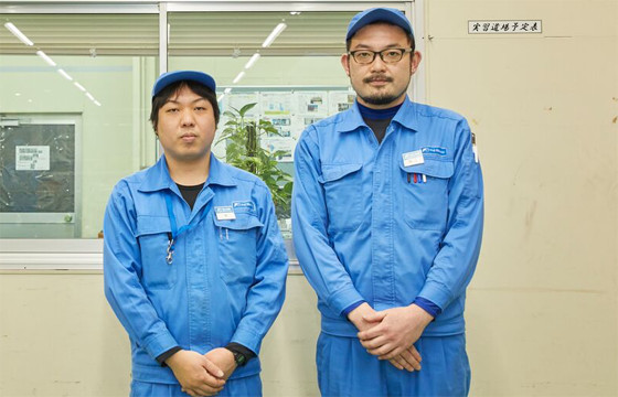 富士電機エフテック株式会社 吹上事業所 SE部 技術課 南 政博 富士電機エフテック株式会社 吹上事業所 SE部 生産課 作業長 関口 智紀