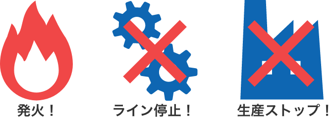 重大事故が起きる、その前にご検討ください。