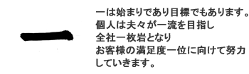 松本事業所の漢字 イメージ