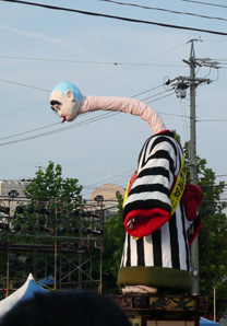 四日市祭の大入道