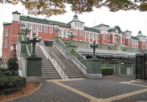 初冬の深谷駅