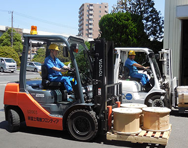 フォークリフト運転作業