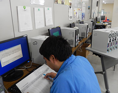 HDD消去作業