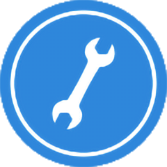 自動メンテナンスの機能付アイコン