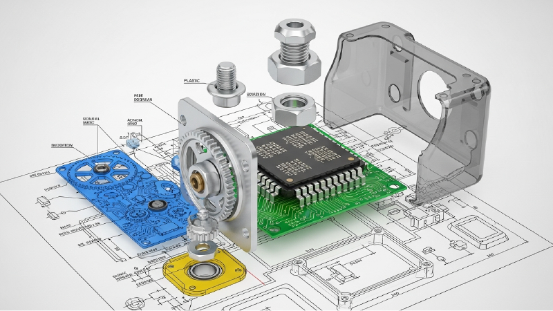 2次元/3次元 Hybrid設計CADイメージ
