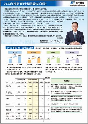 [株主様向け]報告書表紙