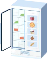 自動販売機のイラスト
