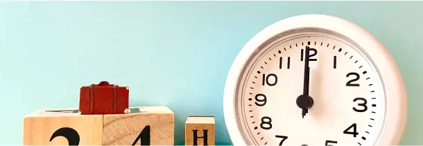 24時間365日営業のイメージ