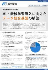 提案事例：製造データ活用基盤の構築