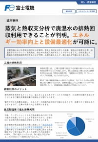 適用事例：殺菌設備の省エネルギー対策