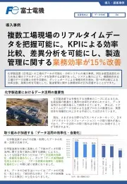 複数工場データの可視化・作業効率改善（導入事例）