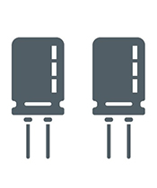 プリント基板 電解コンデンサ