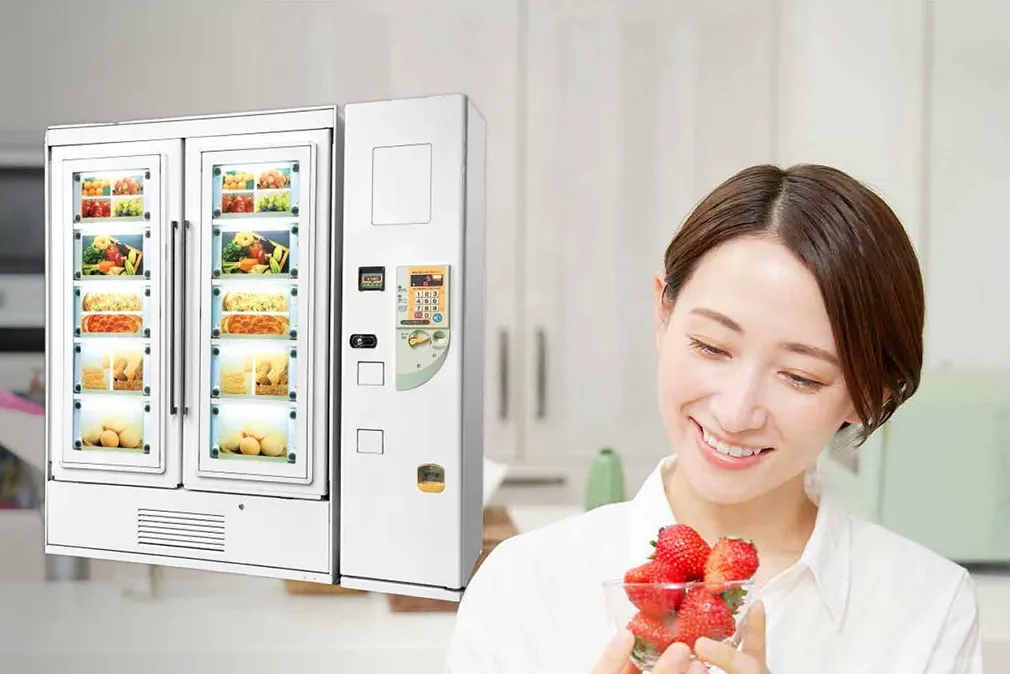 冷蔵ロッカー型自販機
