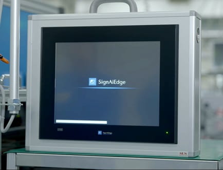 エッジコンピュータ型現場型診断装置本体イメージ