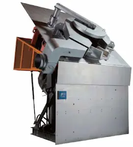 高周波誘導炉のイメージ