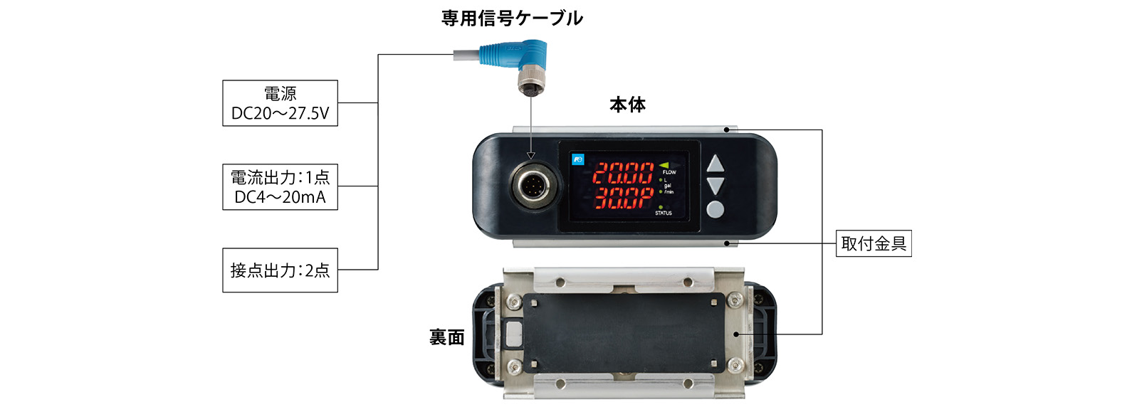 超音波流量計 S-Flow：超音波流量計：計測機器｜富士電機
