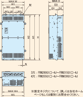 インバータ本体 図F