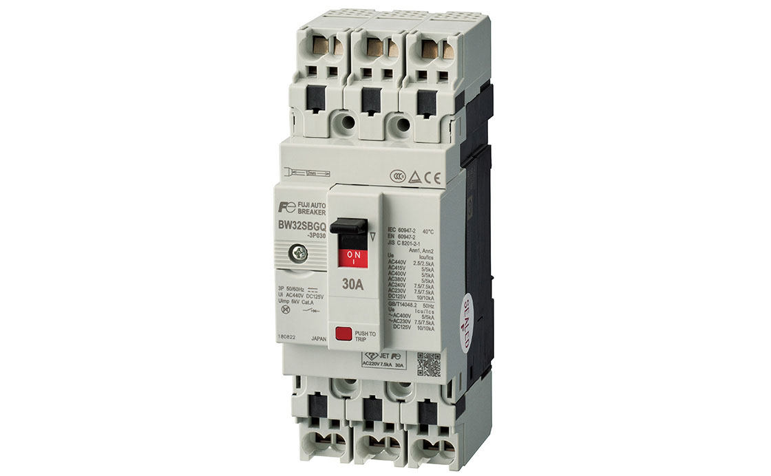 BW50RBGUQ-3P｜G-TWIN Λシリーズ 制御盤用 グローバル品｜省工数製品｜配線用遮断器｜富士電機機器制御