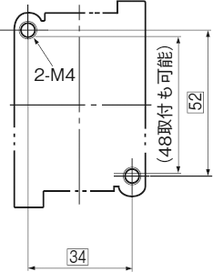 外形寸法図 SRCa3631-0 1P