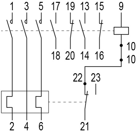 接点構成図 SRC3931-5-1N CN 4P
