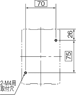 取付寸法 現行