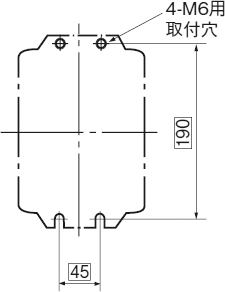 取付寸法 従来