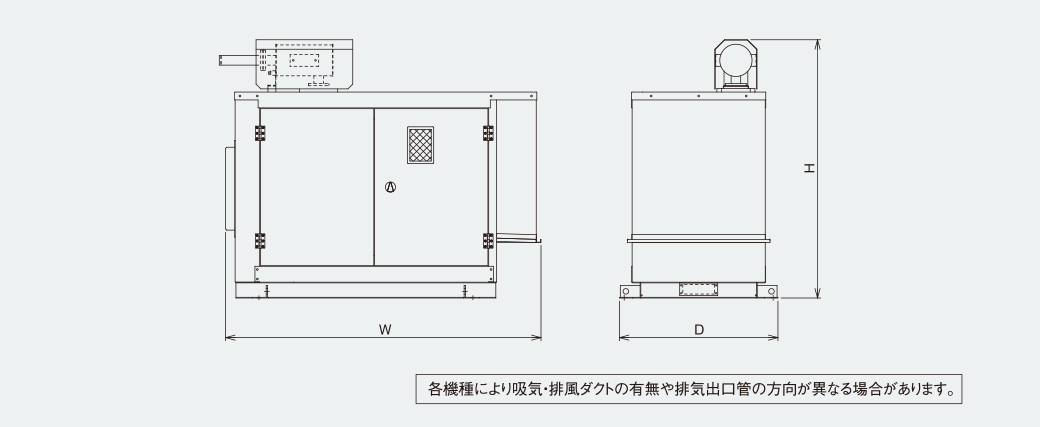 普通騒音形：105dB（A）