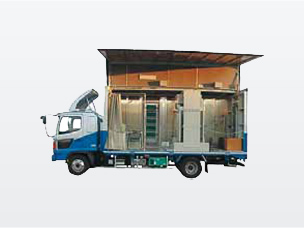 体表面汚染測定車