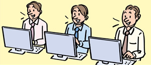 お客様設備の安定運用と保全費削減の為、各種の保全技術を用いて保全業務をサポートします。